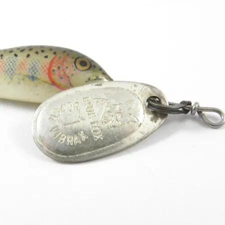 Blue Fox Vibrax Minnow Spin 1, srebrny/pstrąg, 4 g błystka obrotowa #3462