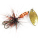 Yakima Bait Worden’s Original Rooster Tail, pomarańczowy/mosiądz, 2,6 g błystka obrotowa #3470