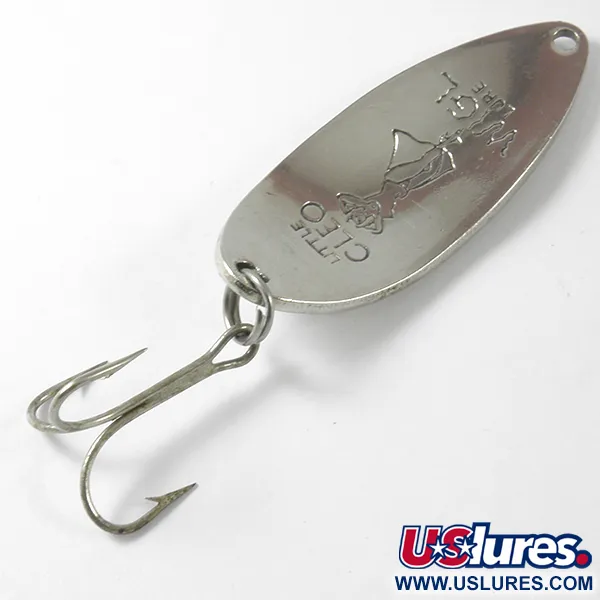 Seneca Little Cleo (Hula Girl), nikiel/hologram, 18 g błystka wahadłowa #3478