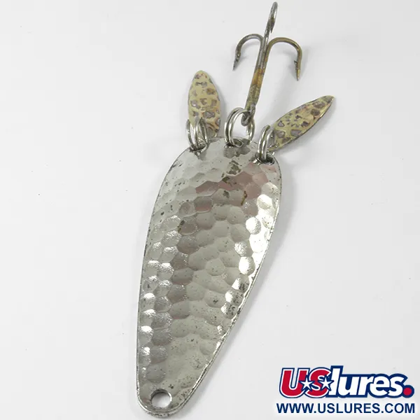 Marathon Bait Company Marathon, młotkowany nikiel, 12 g błystka wahadłowa #3480