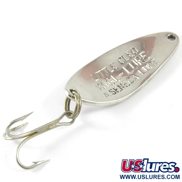 Seneca Little Cleo, nikiel/malinowy, 7 g błystka wahadłowa #3483