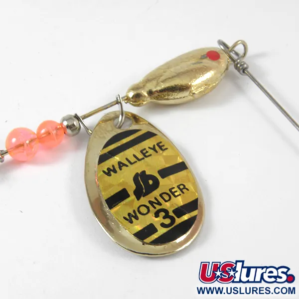 South Bend Walleye Wonder 3, złoto, 13 g błystka obrotowa #3571