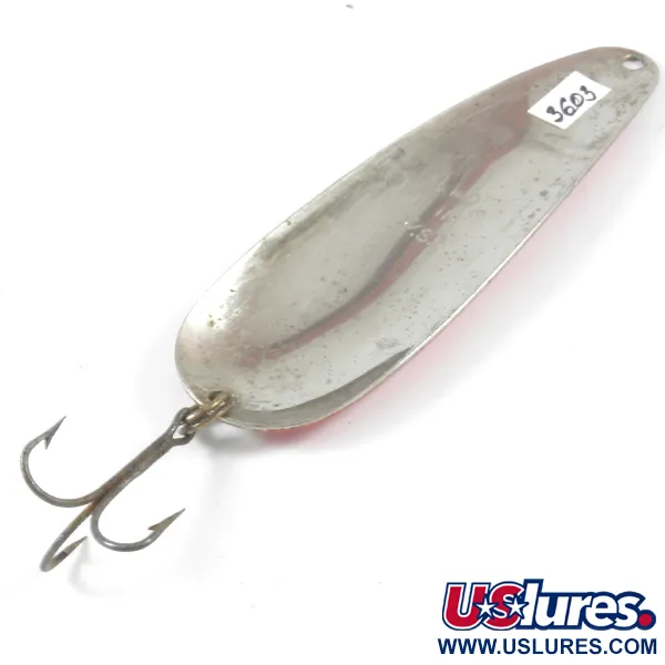 Worth Chippewa, czerwony/biały/nikiel, 19 g błystka wahadłowa #3603