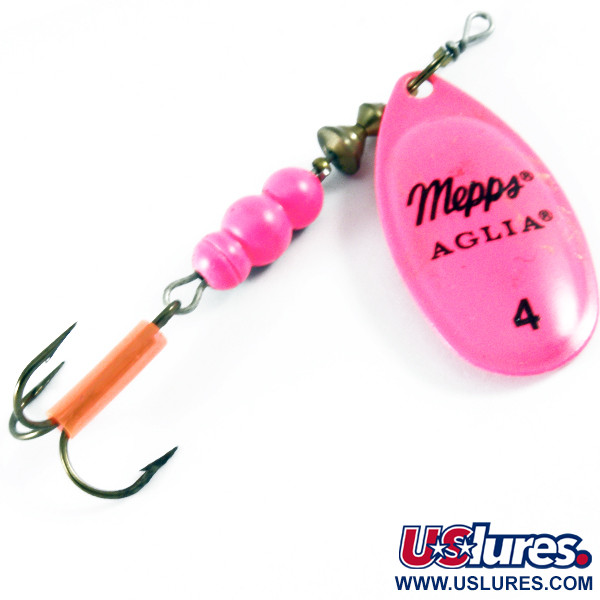  Mepps Aglia 4 Hot Pink, Gorący różowy, 9 g błystka obrotowa #3610