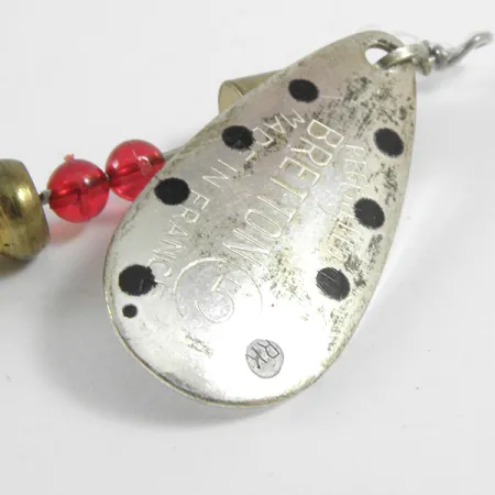 Bretton, srebrny (powłoka z warstwą prawdziwego srebra), 10 g błystka obrotowa #3637