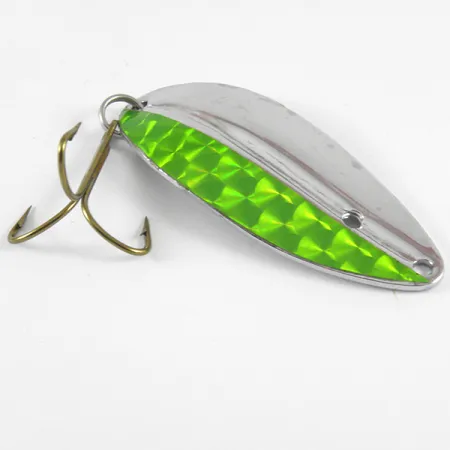 TODDCO Main liner, nikiel/zielony, 11 g błystka wahadłowa #3670