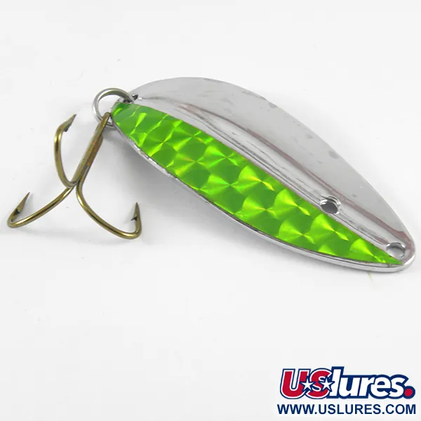 TODDCO Main liner, nikiel/zielony, 11 g błystka wahadłowa #3670