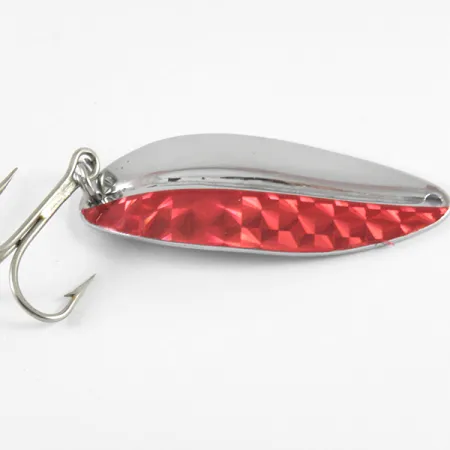 TODDCO Main liner, nikiel/czerwony, 12,5 g błystka wahadłowa #3671