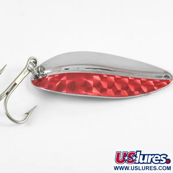 TODDCO Main liner, nikiel/czerwony, 12,5 g błystka wahadłowa #3671