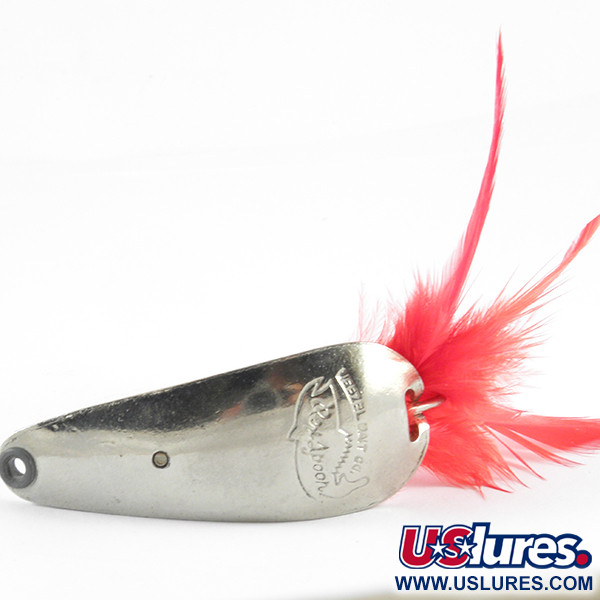  Weezel bait Rex Spoon, nikiel/czerwony, 12,5 g błystka wahadłowa #3673