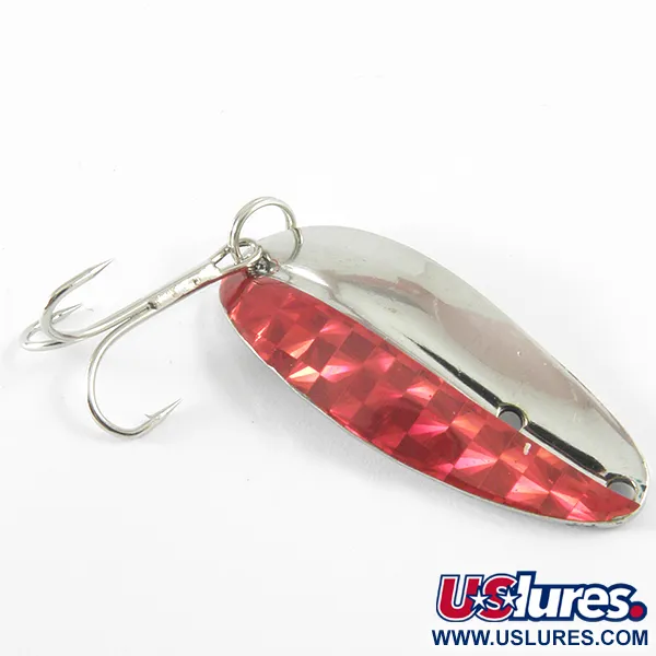 TODDCO Main liner, nikiel/czerwony, 11 g błystka wahadłowa #3684