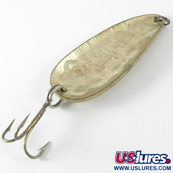 Eppinger Dardevle Spinnie, Crystal (płatki lub potłuczone szkło), rzadki kolor, 9 g błystka wahadłowa #3707