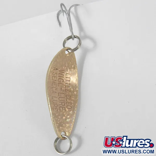 Seneca Little Cleo Crystal, Crystal (miedziane łuski, potłuczone szkło) - rzadki kolor, 7 g błystka wahadłowa #3736