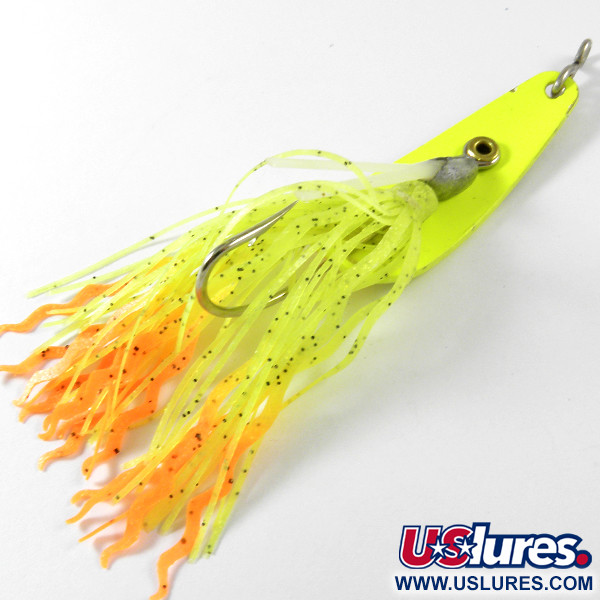 Northland tackle Błystka antyzaczepowa Jaw-Breaker UV (świeci w ultrafiolecie), neonowożółty/pomarańczowy UV - świeci w ultrafiolecie, 15,5 g błystka wahadłowa #3756