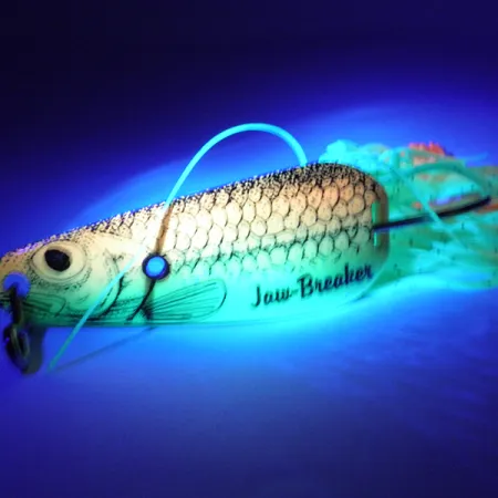 Northland Błystka antyzaczepowa Jaw-Breaker UV (świeci w ultrafiolecie), neonowożółty/pomarańczowy UV - świeci w ultrafiolecie, 15,5 g błystka wahadłowa #3756