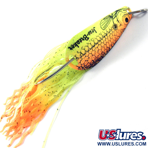 Northland tackle Błystka antyzaczepowa Jaw-Breaker UV (świeci w ultrafiolecie), neonowożółty/pomarańczowy UV - świeci w ultrafiolecie, 15,5 g błystka wahadłowa #3756