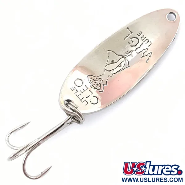 Seneca Little Cleo (Hula Girl), nikiel/niebieski, 10 g błystka wahadłowa #3764