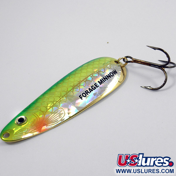 Northland tackle Forage Minnow, tęcza zielony/złoty, 21 g błystka wahadłowa #3772