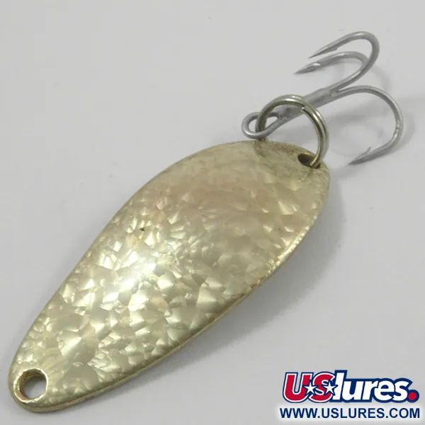 Seneca Little Cleo Crystal, Crystal (złote łuski, potłuczone szkło) - rzadki kolor, 7 g błystka wahadłowa #4045