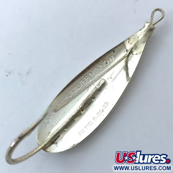  Błystka antyzaczepowa Johnson Silver Minnow, srebro (prawdziwe srebrzenie), 9 g błystka wahadłowa #3792