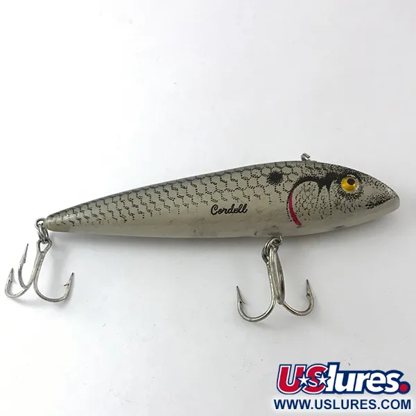 Cotton Cordell Cordell Ratt'l Spot Minnow, szary perłowy, 19 g wobler #3841