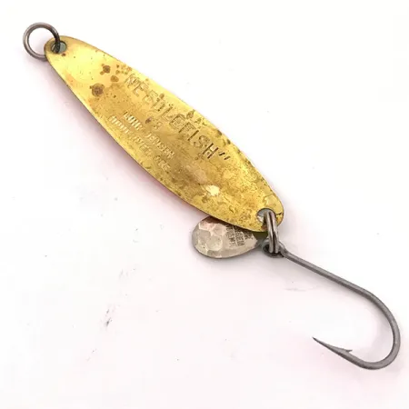 Luhr Jensen Needlefish 3, Ognisty Tygrys (Fire Tiger)/mosiądz, 5 g błystka wahadłowa #3892