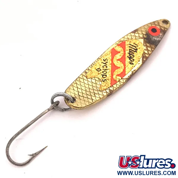  Mepps Syclops 0 UV (świeci w ultrafiolecie), mosiądz, 8 g błystka wahadłowa #3904