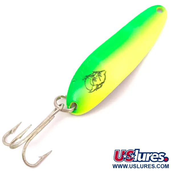 Eppinger Dardevle Cop-E-Cat 7300, Chartreuse/nikiel UV - świeci w świetle ultrafioletowym, 10 g błystka wahadłowa #3941