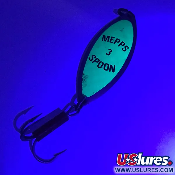 Mepps Spoon 3, nikiel/zielony, 13 g błystka wahadłowa #3921