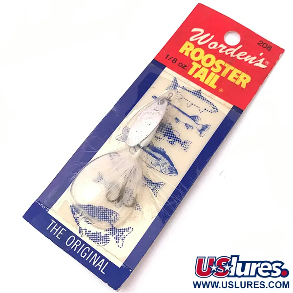 Yakima Bait Worden’s Original Rooster Tail, srebro, 3,54 g błystka obrotowa #3929