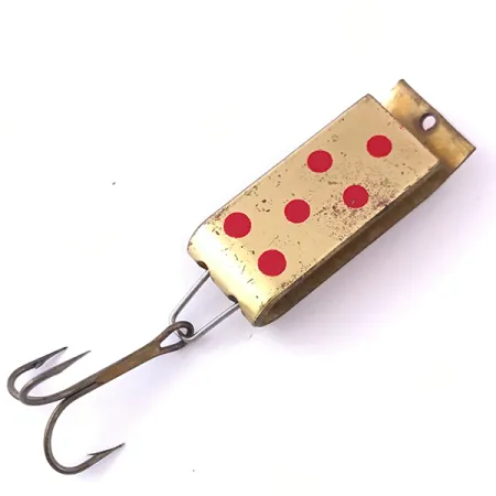 Jake's Lures Lil Jake, złoty/czerwony, 9 g błystka wahadłowa #3969