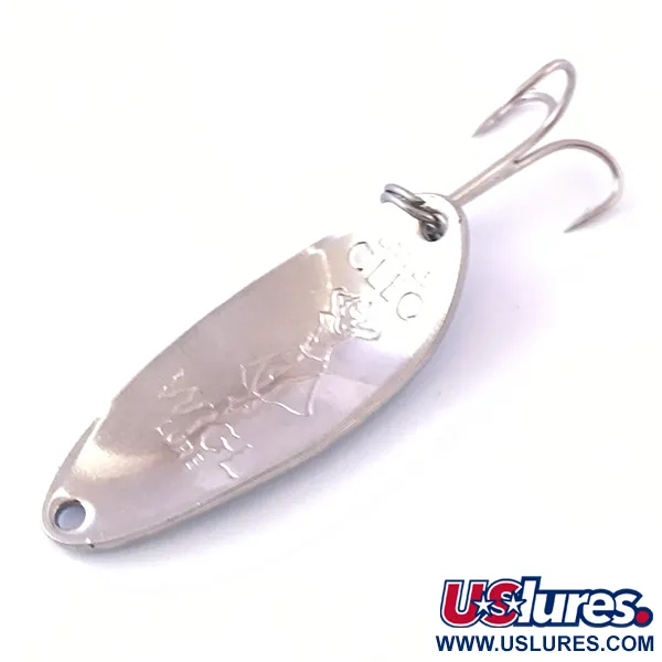 Seneca Little Cleo (Hula Girl), niebieski/nikiel, 10 g błystka wahadłowa #3976