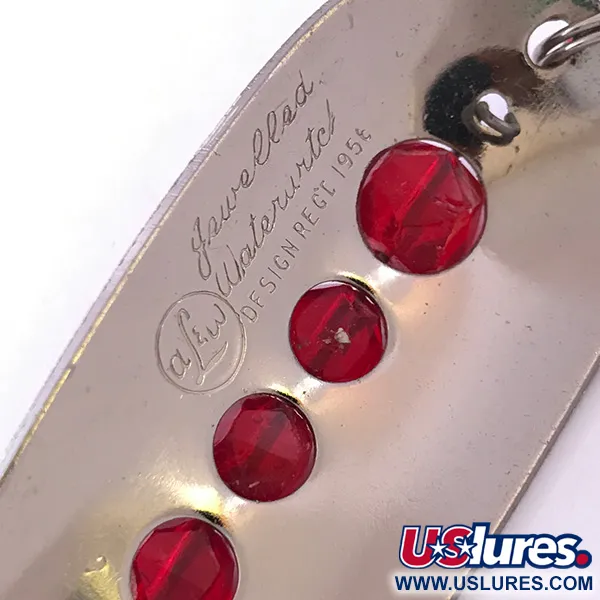 AL&W Tackle AL&W Toronto Jeweled Watertek, nikiel/czerwony, 28 g błystka wahadłowa #4002