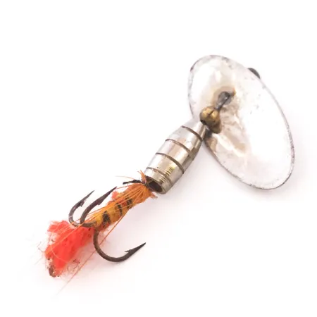 Panther Martin Zavorra con Mosca, nikiel, 2 g błystka obrotowa #4015