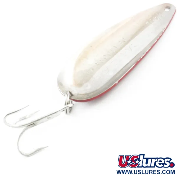 Eppinger Dardevle Dardevlet, czerwony/biały/nikiel, 21 g błystka wahadłowa #4080