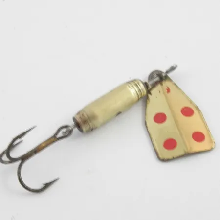 Jake's Lures Jake's Stream-a-Lure, mosiądz/czerwony, 4,5 g błystka obrotowa #4082