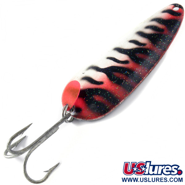 Boss Lures Boss Spoon UV (świeci w ultrafiolecie), Tiger UV - świeci w ultrafiolecie, 19 g błystka wahadłowa #4084