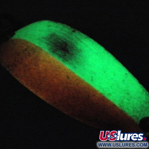 Seneca Little Cleo (Hula Girl, świeci w ciemności), nikiel/biały/pomarańczowy Blask, 10 g błystka wahadłowa #4097