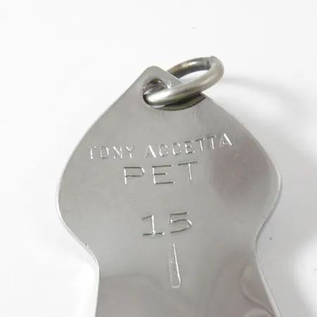 Tony Accetta Pet Spoon 15, nikiel/żółty, 14 g błystka wahadłowa #4108