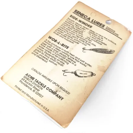 Seneca Little Cleo (Hula Girl, UV - świeci w ultrafiolecie), żółty/czerwony/nikiel, 14 g błystka wahadłowa #4127