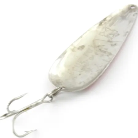 Blue Fox Flash, nikiel młotkowany/czerwony, 21 g błystka wahadłowa #4132