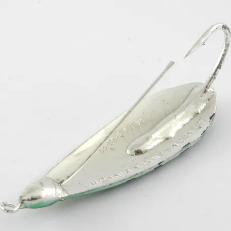 Błystka antyzaczepowa Johnson Silver Minnow, Okoń/srebrny, 9 g błystka wahadłowa #4135