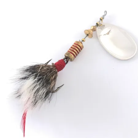 Mepps Aglia 3 dressed (z ogona wiewiórki), srebro, 7,3 g błystka obrotowa #4146