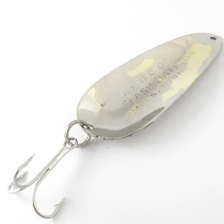 Nebco FlashBait 166, młotkowany nikiel, 14 g błystka wahadłowa #4156