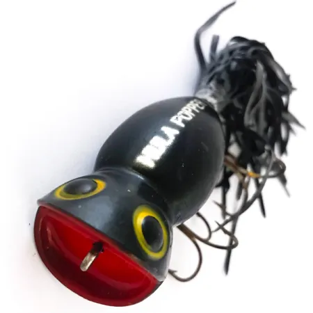 Fred Arbogast Hula Popper Przynęta powierzchniowa, czarny/czerwony, 14 g wobler #4165