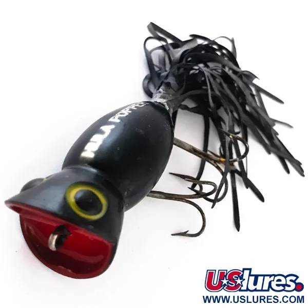  Fred Arbogast Hula Popper Przynęta powierzchniowa, czarny/czerwony, 14 g wobler #4165