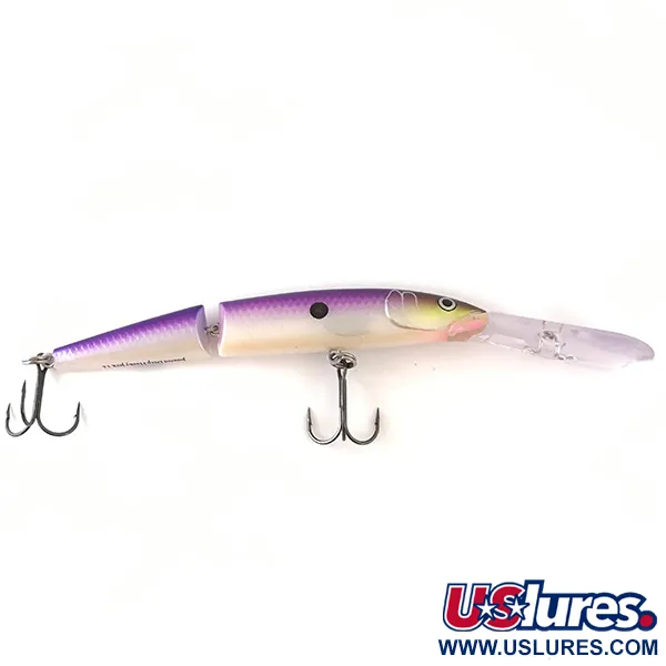 Rapala Jointed Deep Husky Jerk 12​, fioletowy, 14 g wobler #4189