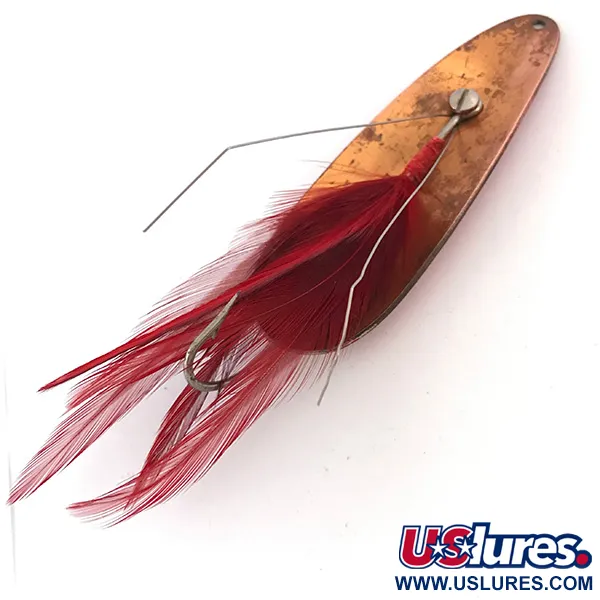 Eppinger Błystka antyzaczepowa Dardevle, czerwony/biały/miedziany, 28 g błystka wahadłowa #4192