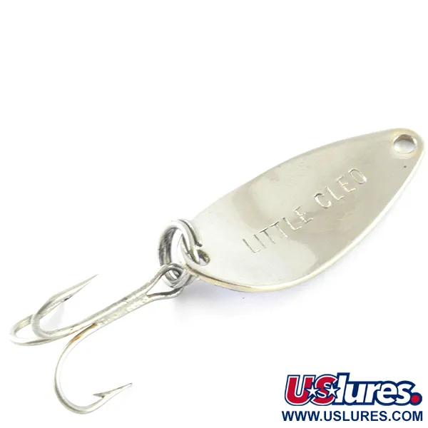 Seneca Little Cleo, nikiel/niebieski, 4 g błystka wahadłowa #4223