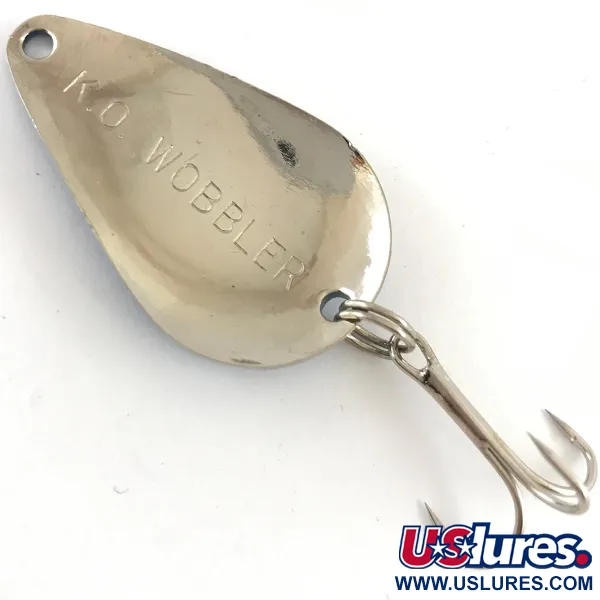 Acme K.O. Wobbler, nikiel/niebieski, 14 g błystka wahadłowa #4249